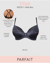 Parfait - Elise Convertible Wired Seamless Moulded T-Shirt Bra