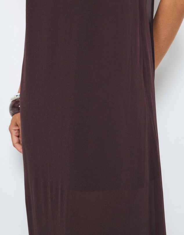 AERE - Zefi Scarf Maxi Dress