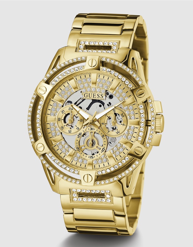 GUESS - Guess King Gold Tone