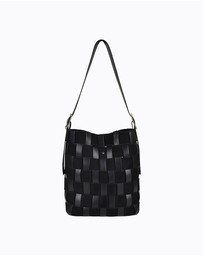 PETA AND JAIN - Roni Woven Bucket Bag