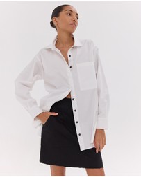 Cloth & Co. - The Short Element Skirt | Black