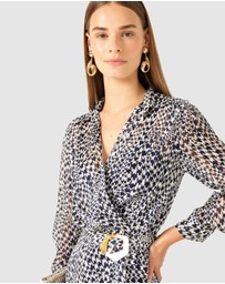 SACHA DRAKE - Herringbone Dress