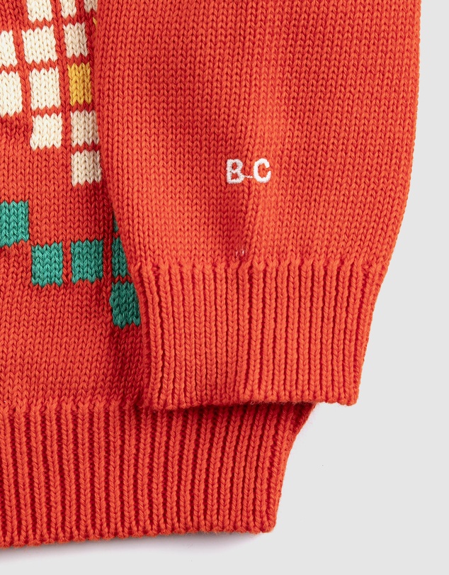 Bobo Choses - Pixel Daisy Cardigan - Babies-Teens