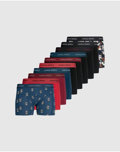 Titan, Black, Rococco Red & Tibetan Red