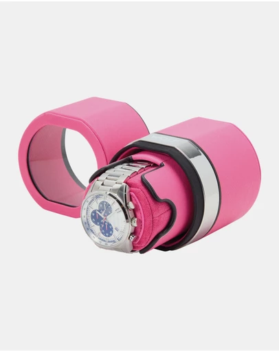 Wolf - Wolf Rocket Travel Watch Winder Pink
