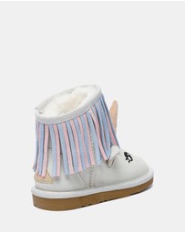EVERAU - EverAU Ugg Unicorn Kids Plus Cow Suede Upper UGG Boots
