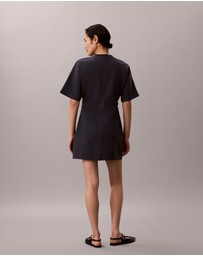 Calvin Klein Jeans - Logo Rib Interlock Dress