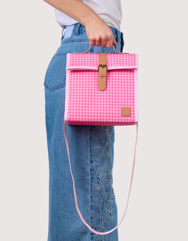 The Somewhere Co - Tickled Pink Lunch Satchel