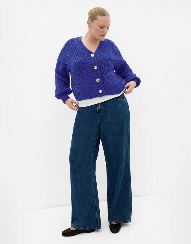 City Chic - Kiara V Neck Cardigan