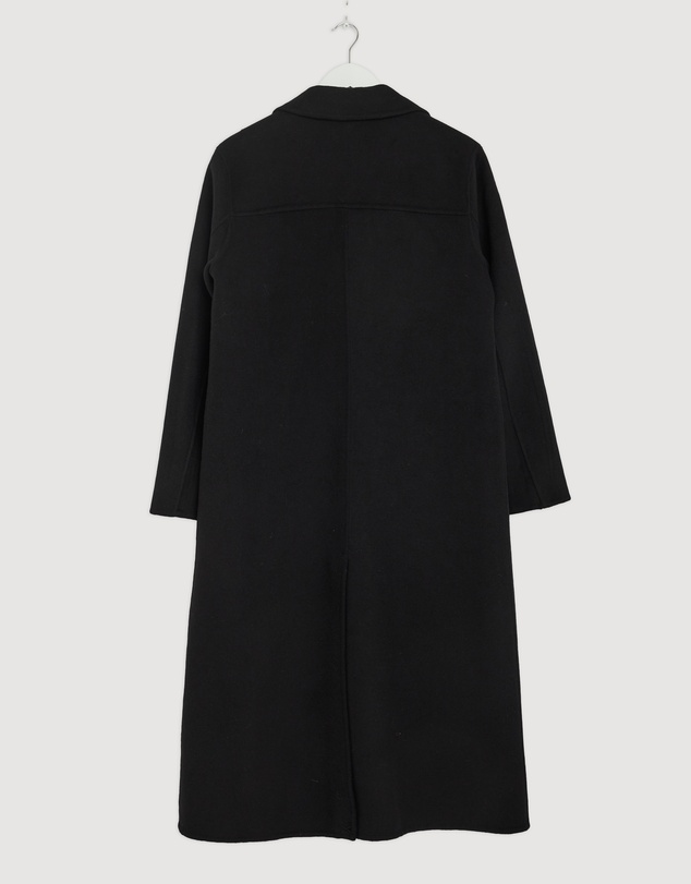 Revibe - Repaired AERE Orla Double Faced Wool Coat - AU 8
