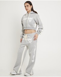 Neon Hart - Koi Zip Through Graphic Hoodie