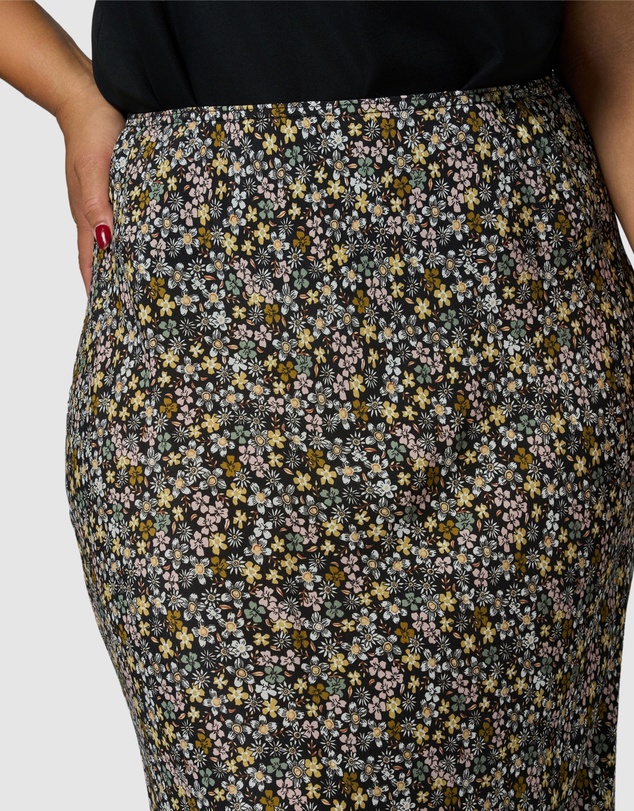 Something 4 Olivia - Emily Printed Midi Skirt