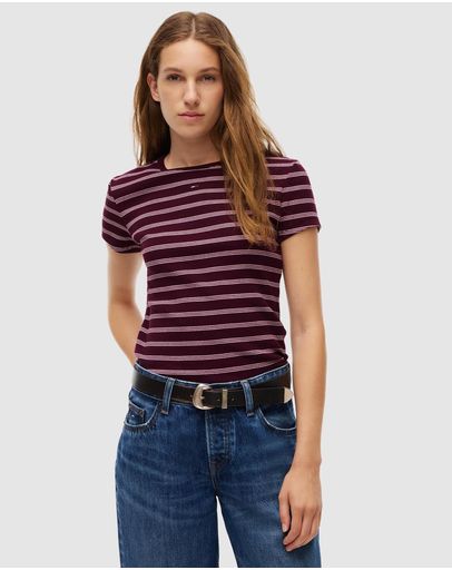 Calypso Berry & Pink Stripe