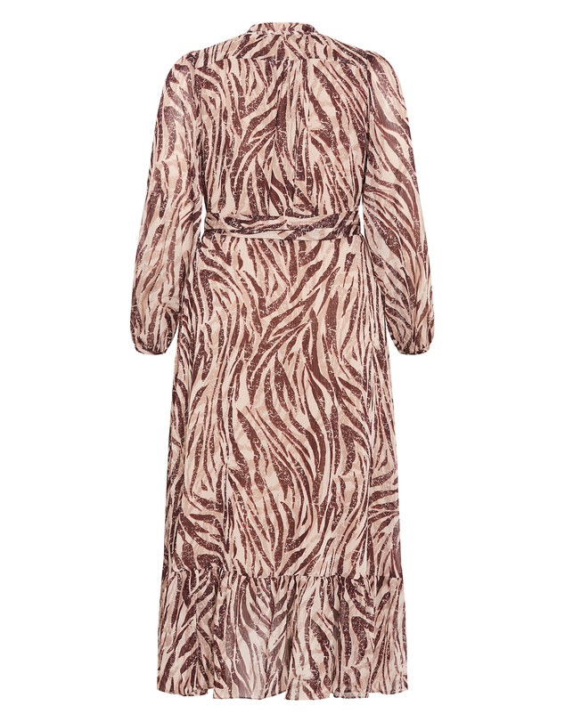 City Chic - Instinct Print Maxi Dress