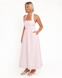 Petal & Pup - Margerie Halter Dress - Pink Gingham