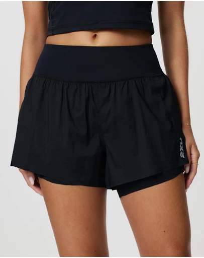 2XU - Aero 2-In-1 Hi-Rise 3 Inch Shorts