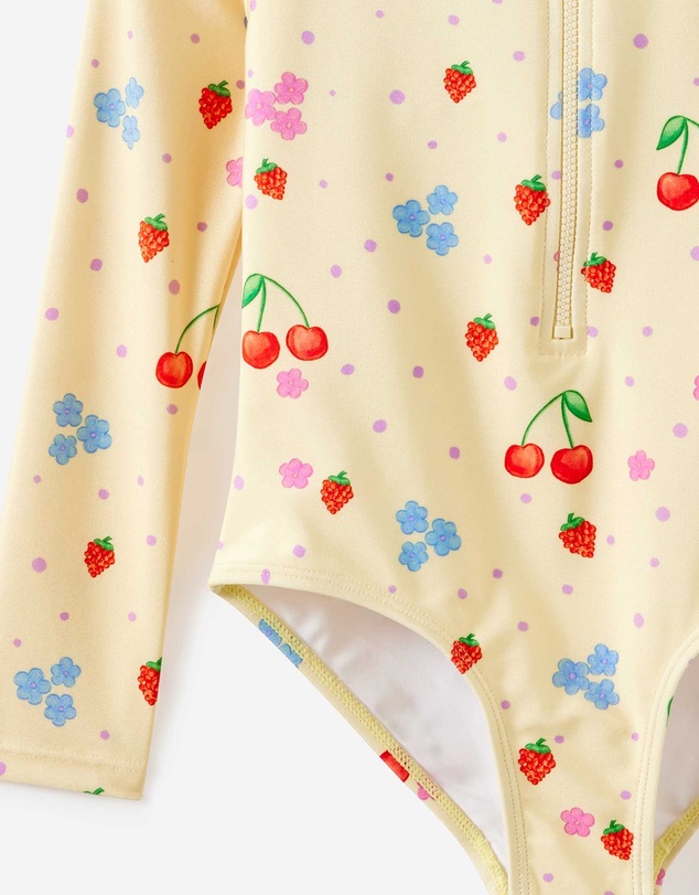 Cotton On Kids - Long Sleeve One Piece Swimsuit