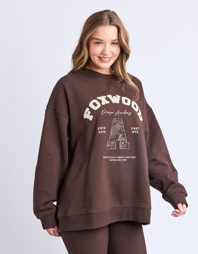 Foxwood - Bandana Oversized Crew Coffee