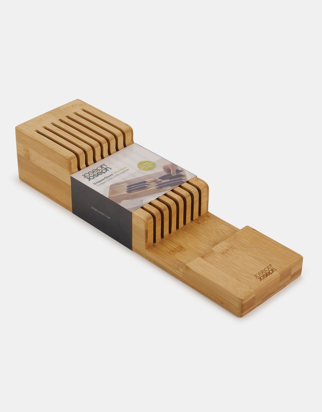 Joseph Joseph - DrawerStore™ Bamboo Compact 2-tier Knives Organiser