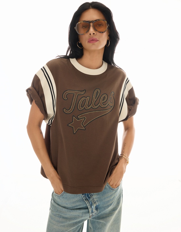 THE TALES - Exaggerated Studded Tales Sports Tee