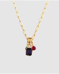 Elli Jewelry - Necklace Gemstone Pendants 925 Sterling Silver