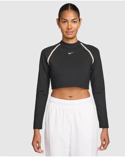 Nike - Nike Sportswear Street LS Body Bold Crop Top