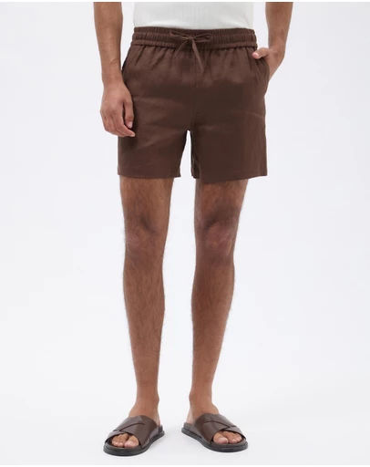 AERE - Euro Linen Shorts