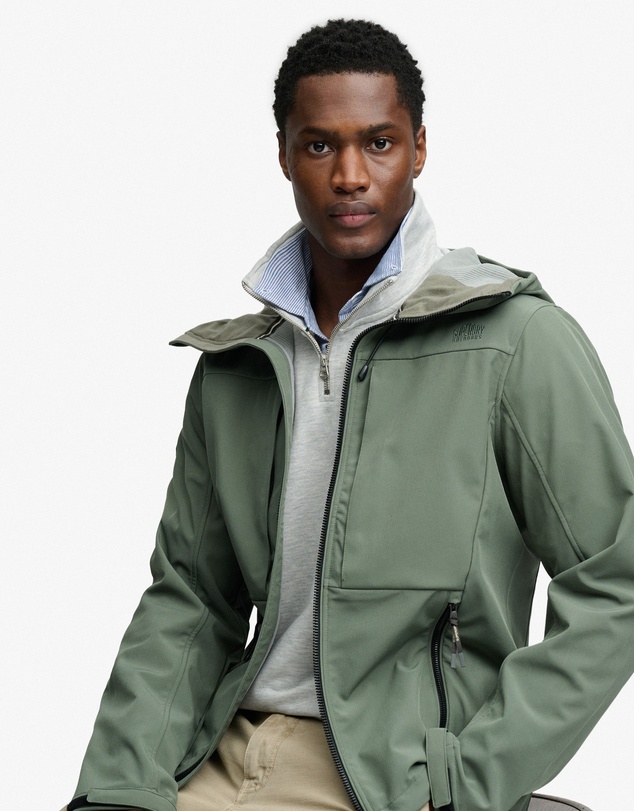 Superdry - Hooded Softshell Trekker Jacket