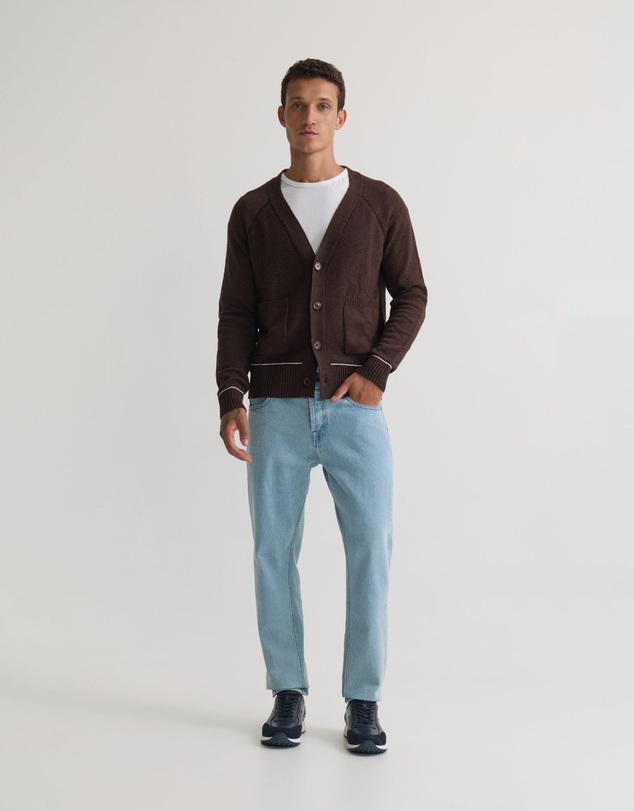 Oxford - Diego Cotton Cardigan