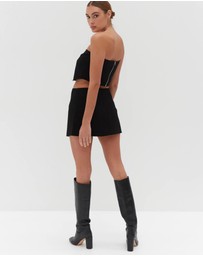 Style Addict - Jayden Tube Top - Black