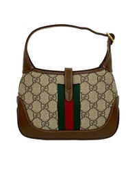 Pre-Loved by Azura Reborn - Pre-Loved Mini GG Supreme Web Jackie 1961 Crossbody