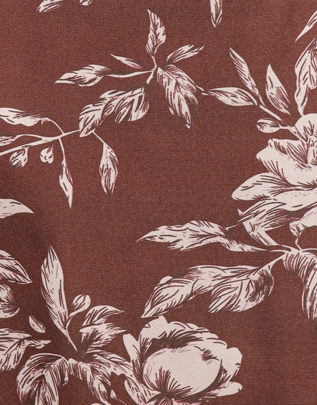 Petal & Pup - Solara Maxi Dress - Brown Floral Print