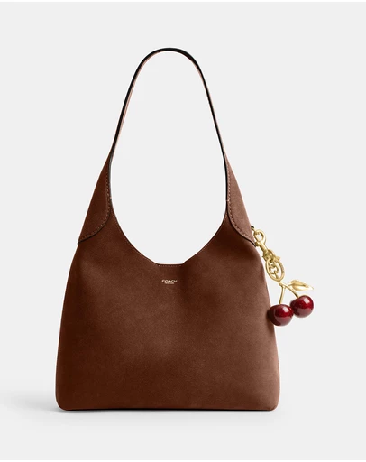 Coach - Suede Brooklyn Shoulder Bag 28