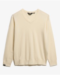Superdry - Classic V Neck Slim Fit Jumper