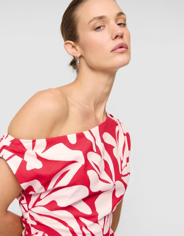 Staple the Label - Serata Asym Midi Dress