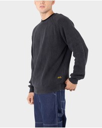 Stan Ray - Cable-Knit Crew Sweater