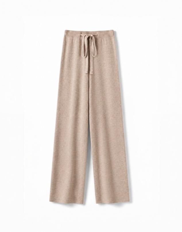 SILK MAGNOLIA - Wool Pant