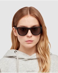Hawkers Co - HAWKERS Polarized Dark Carbon One Raw Sunglasses for Men and Women UV400