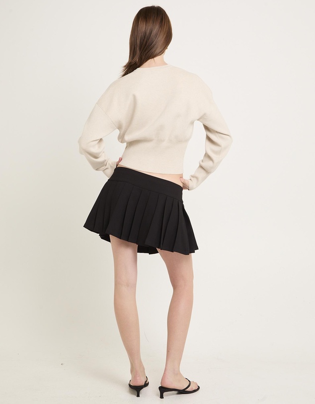 Alice In The Eve - Addison Pleated Mini Skirt