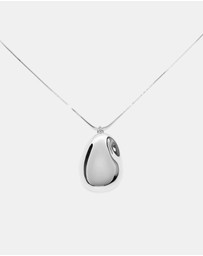 ARKET - Silver-Plated Pendant Necklace