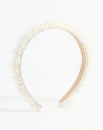 Lovisa - Gold Plated Pearl Statement Headband