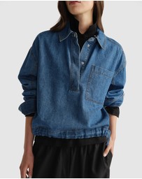 Decjuba - D-Luxe Chambray Stitch Shirt
