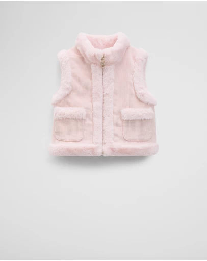 Country Road - Reverse Faux Fur Vest