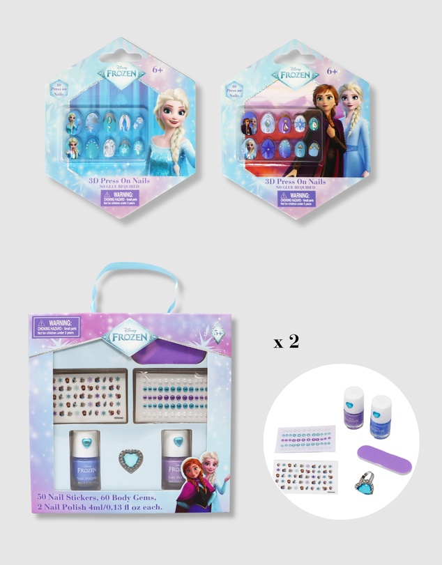 Disney Frozen 2 by Pink Poppy - Disney Frozen Magical Nails Gift Bundle