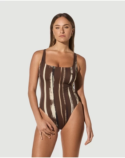 Form and Fold - The Square Underwire D-G One Piece