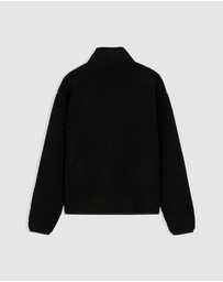 Tommy Jeans - Relaxed Badge Zip Through Teddy