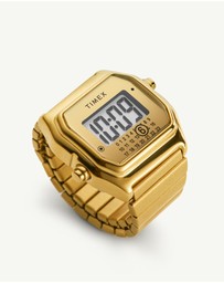 TIMEX - Timex x MM6 T80 Gold-Tone Ring Watch