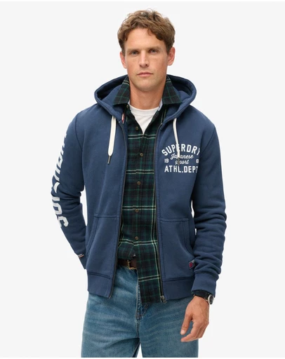 Superdry - Track & Field Graphic Ziphood