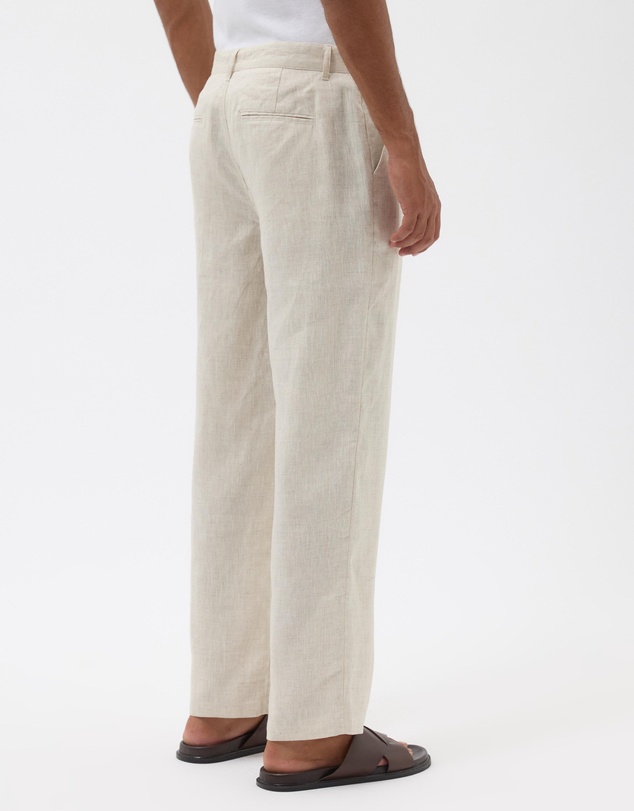 AERE - Relaxed Leg Tailored Linen Pants