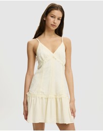 Cotton On - Satin Lace Mini Dress